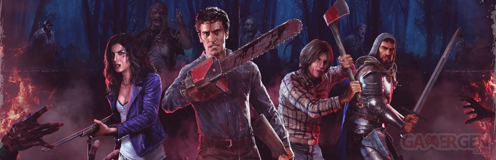 Evil Dead The Game Bannière test