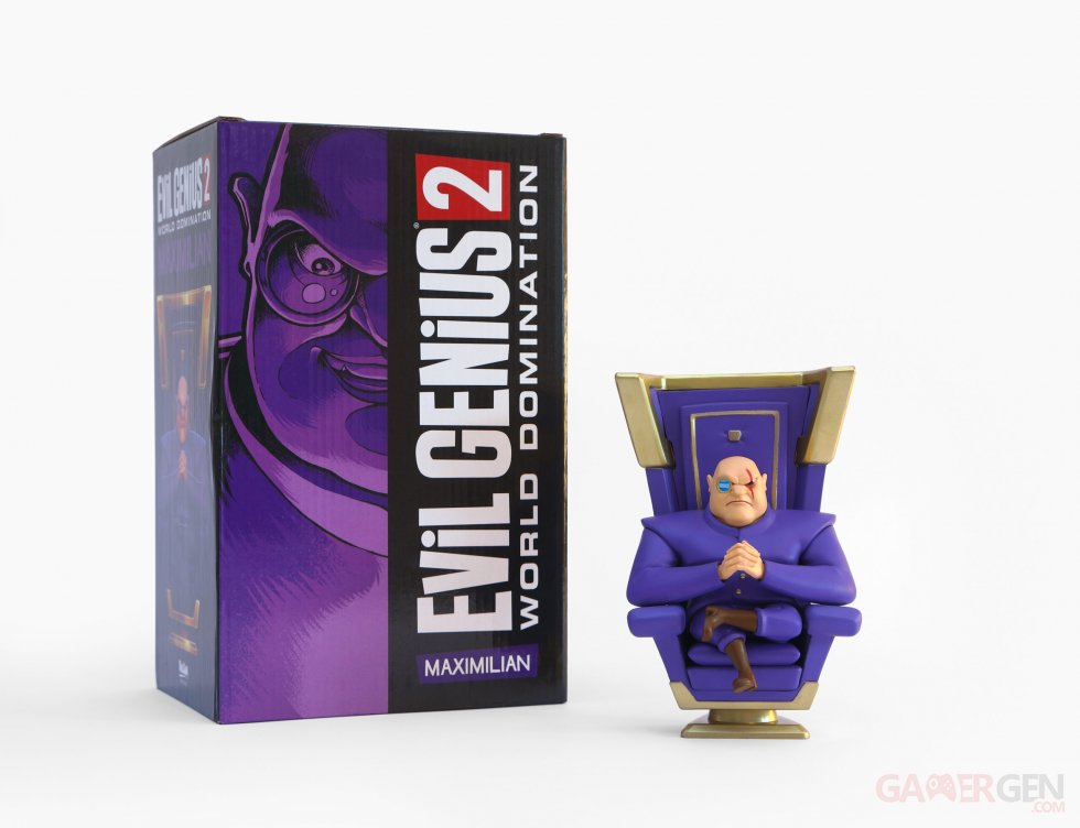 Evil Genius 2 Collector figurine