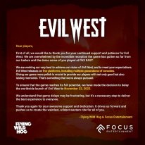 Evil West 16 08 2022 date sortie report