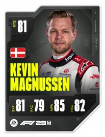 F123 DriverCard KEVIN MAGNUSSEN A1 RATED