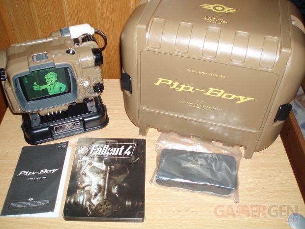 Fallout 4 collector pip boy edition unboxing deballage photos 26