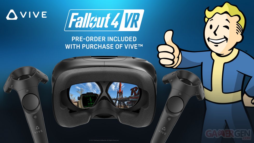 Fallout 4 VR HTC Vive