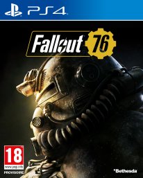 Fallout 76 jaquette PS4 11 06 2018