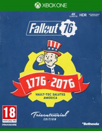 Fallout 76 jaquette Xbox One édition Tricentennial 11 06 2018