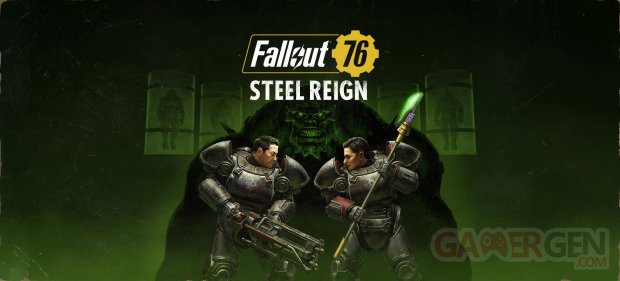 Fallout 76 Règne d'Acier Steel Reign key art wallpaper