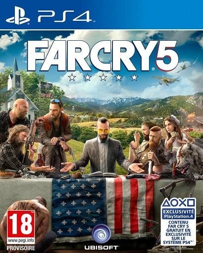 Far Cry 5 - Jaquette PS4 (1)