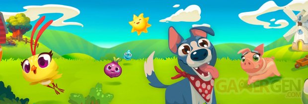 Farm Heroes Saga King background
