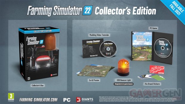 Farming Simulator 22 09 06 2021 édition collector