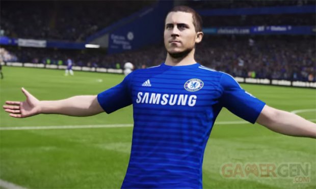 FIFA 15 Eden Hazard head