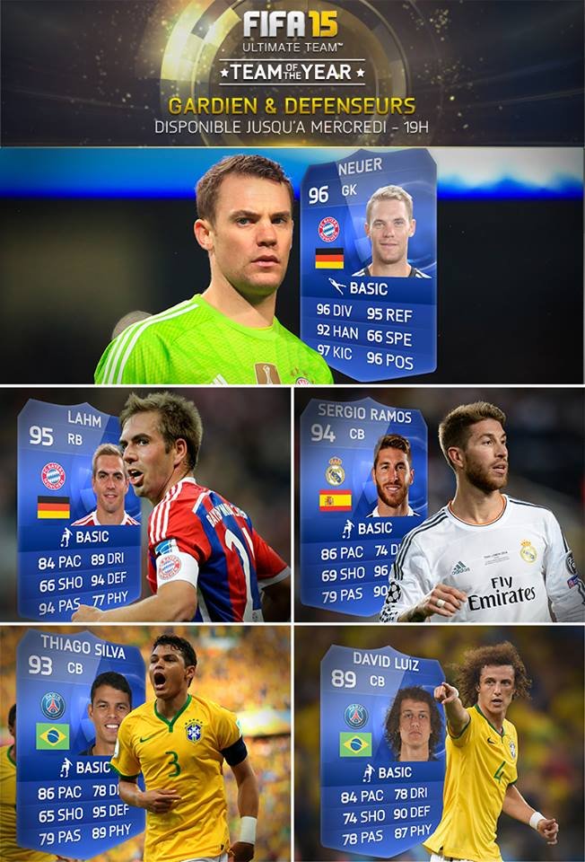 FIFA 15 Ultimate Team e?quipe type 2014 images screenshots 1