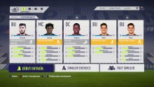 FIFA 18 Entraînement Carrière (dans les menus)