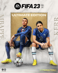 FIFA 23 cover couverture jaquette Ultimate Edition Kerr Mbappé