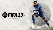 FIFA 23 jaquette standard cover Kylian Mbappé key art wallpaper fond écran