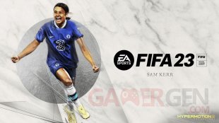 FIFA 23 jaquette standard cover Sam Kerr key art wallpaper fond écran