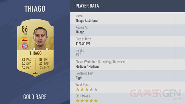 FIFA19 tile medium 62 Thiago md 2x
