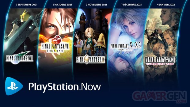 Final Fantasy PlayStation Now
