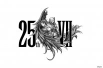 Final Fantasy VII 25e Anniversaire 25 ans logo key art wallpaper fond d'écran 3