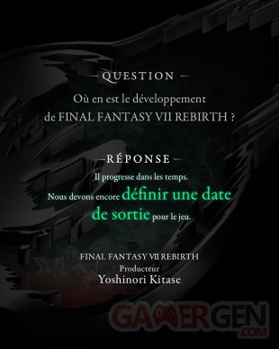 Final Fantasy VII Rebirth commentaire 02 06 2023