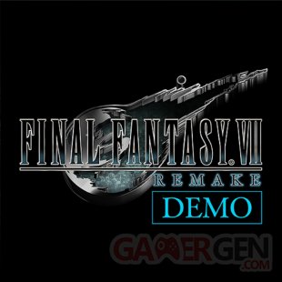 Final Fantasy VII Remake démo logo