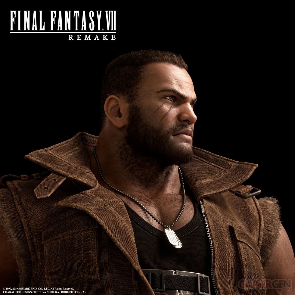 FINAL FANTASY VII REMAKE_E3_CharacterRender_Barret_SQUARE_1560213768