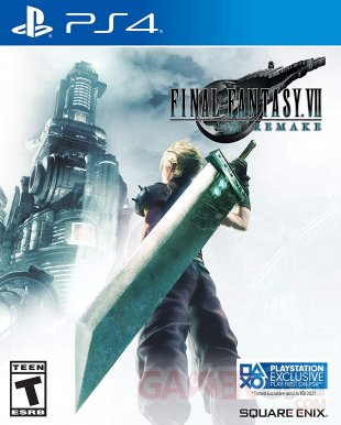 Final Fantasy VII Remake new cover