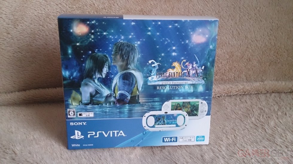 Final Fantasy X X-2 HD Remaster PSVita edition limitee unboxing deballage 26.12.2013 (15)