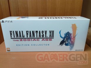 Final Fantasy XII FFXII The Zodiac Age collector unboxing déballage 01 16 07 2017