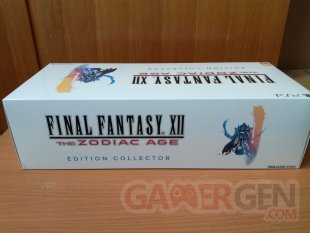 Final Fantasy XII FFXII The Zodiac Age collector unboxing déballage 03 16 07 2017