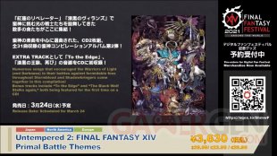 Final Fantasy XIV FFXIV Untempered 2 Primal Battle Theme 08 02 2021