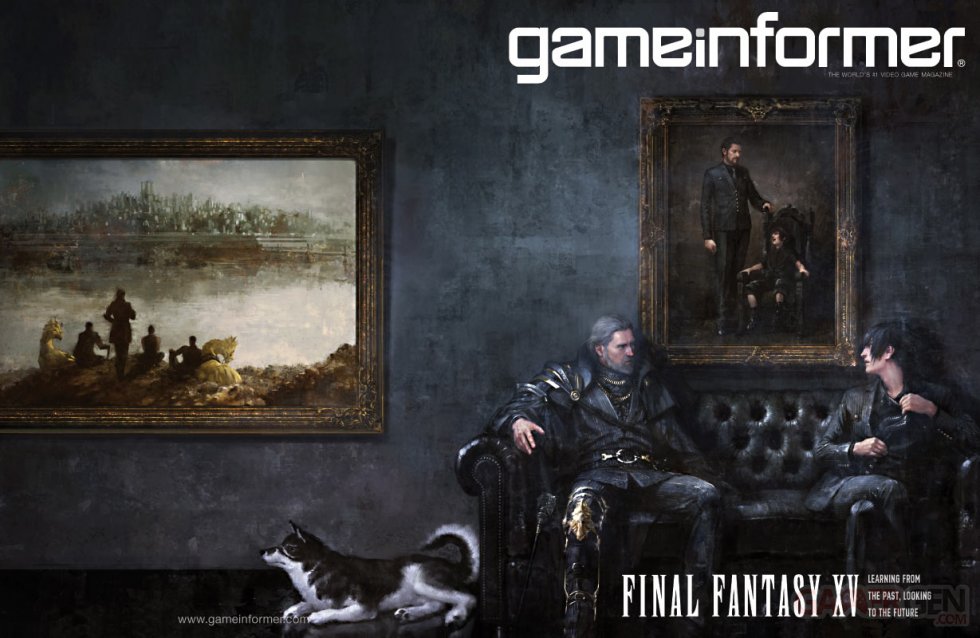 Final Fantasy XV Couverture GameInformer
