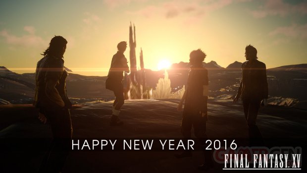 Final Fantasy XV happy new year 2016