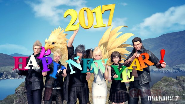 Final Fantasy XV Happy New Year 2017