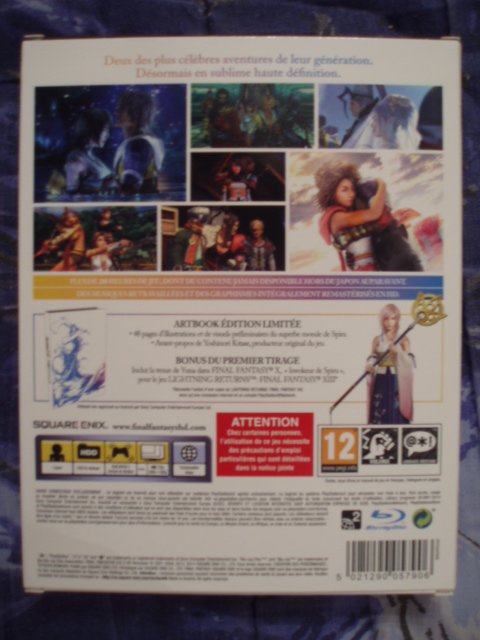 Final Fantasy XX-2 HD Remaster Edition Limitée déballage unboxing 21.03.13 (2)