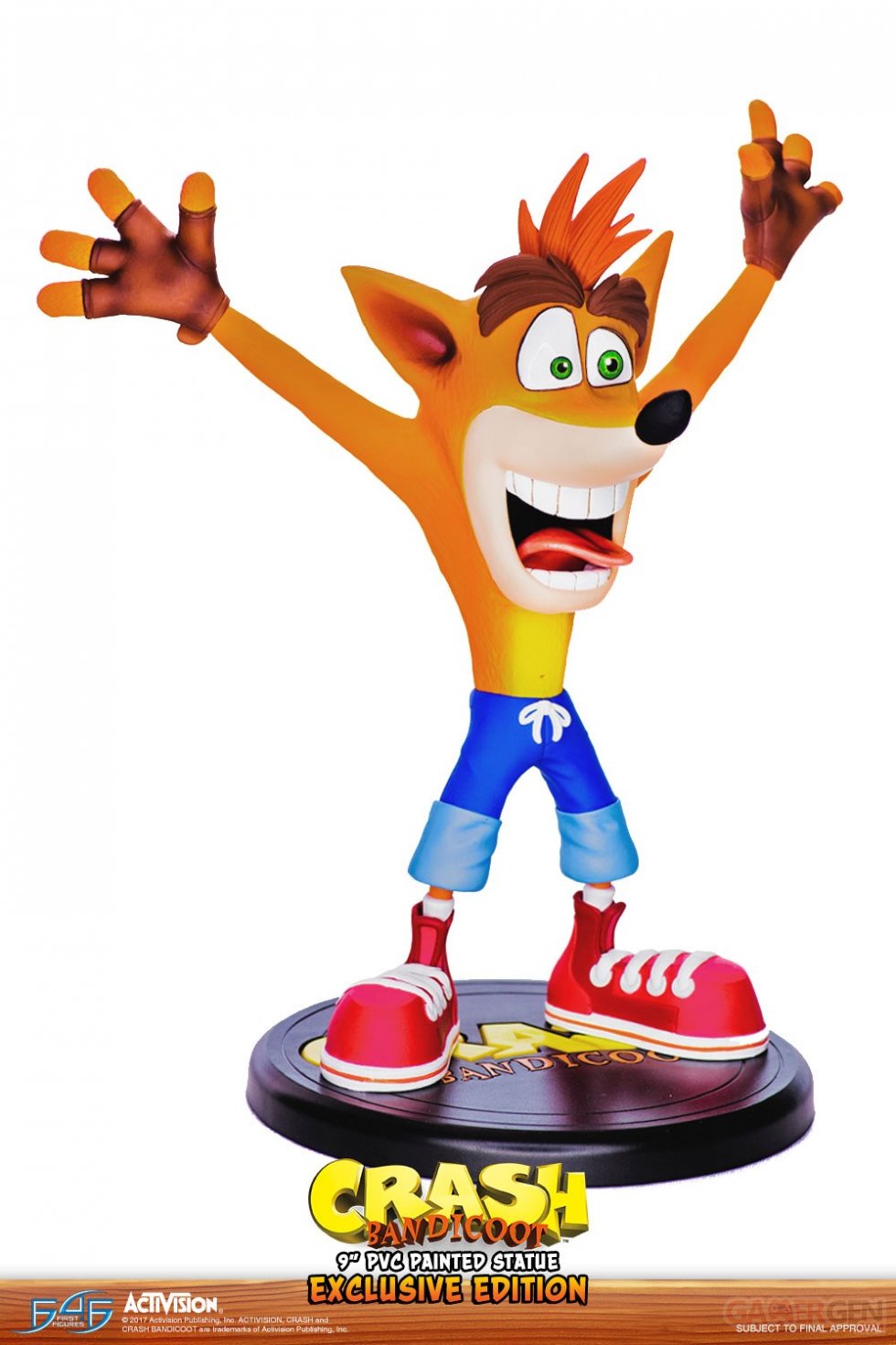 First 4 Figures Crash Bandicoot figurines images (20)