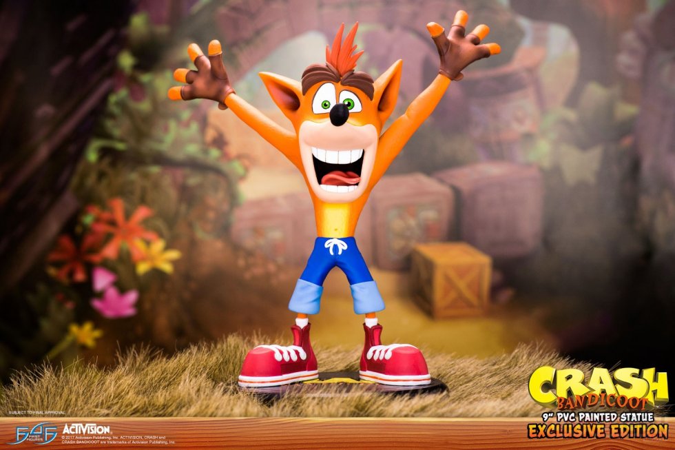 First 4 Figures Crash Bandicoot figurines images (8)