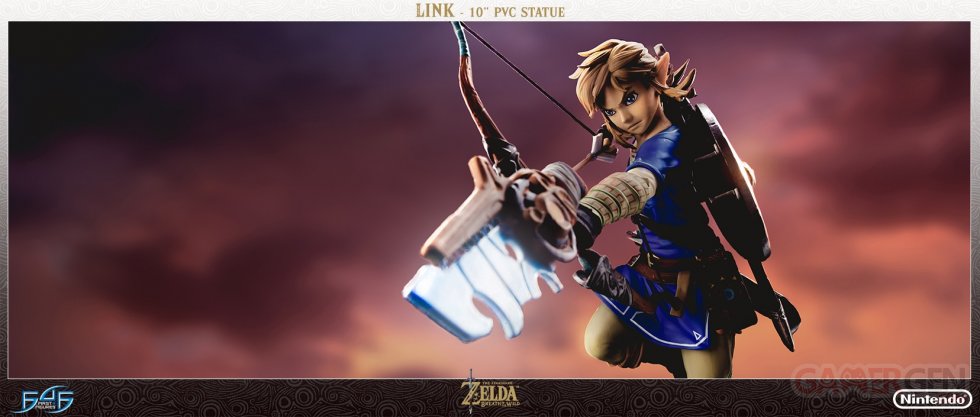 First 4 Figures Link Statue Figurine Zelda Breath Wild  (8)