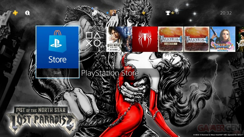  Fist of the North Star Lost Paradise theme ps4 image (2)