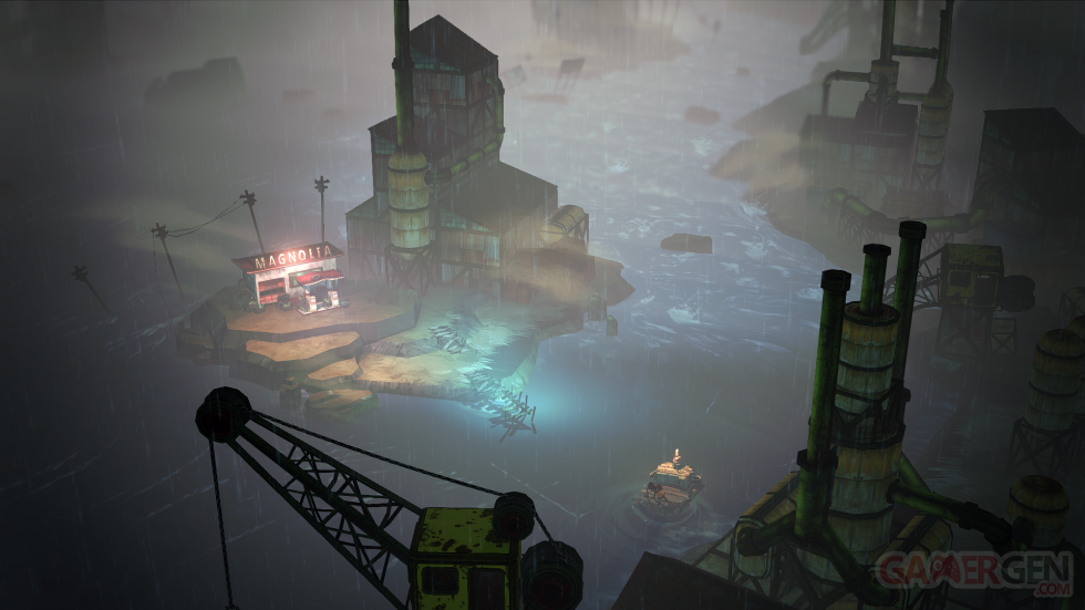 flame in the flood-factory-river