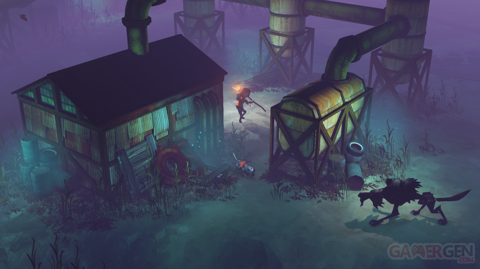 flame in the flood-factory-wolf