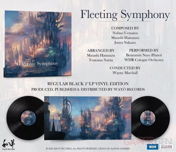 Fleeting Symphony Final Fantasy X concert vinyle 02