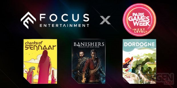 Focus Entertainment Paris Games Week 2023 Line up.