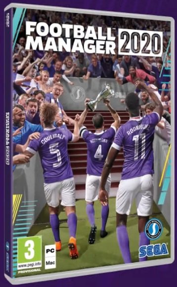Football Manager 2020 PC Jaquette Cover