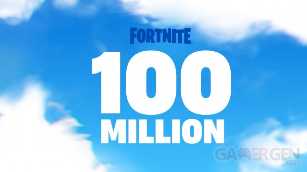 Fortnite 100 millions record