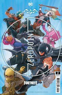 Fortnite Batman Zero Point comic cover 2