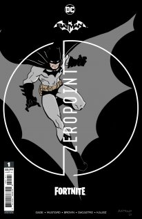 Fortnite Batman Zero Point comic cover premium