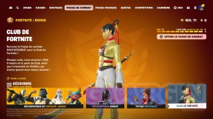 Fortnite Chapitre 2 Remix preview Skin Club 25 11 2024