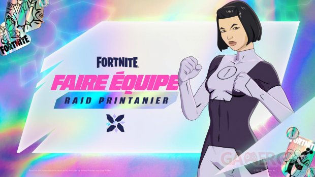Fortnite Chapitre 6 Saison 2 Faire équipe Raid printanier 01 24 05 2025