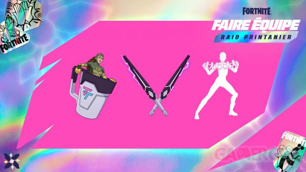 Fortnite Chapitre 6 Saison 2 Faire équipe Raid printanier 03 24 05 2025
