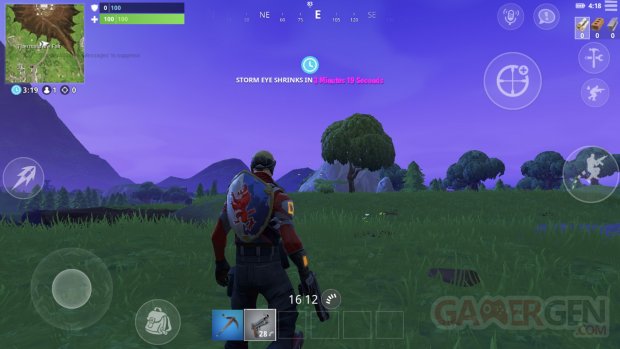 Fortnite interface personnalisable