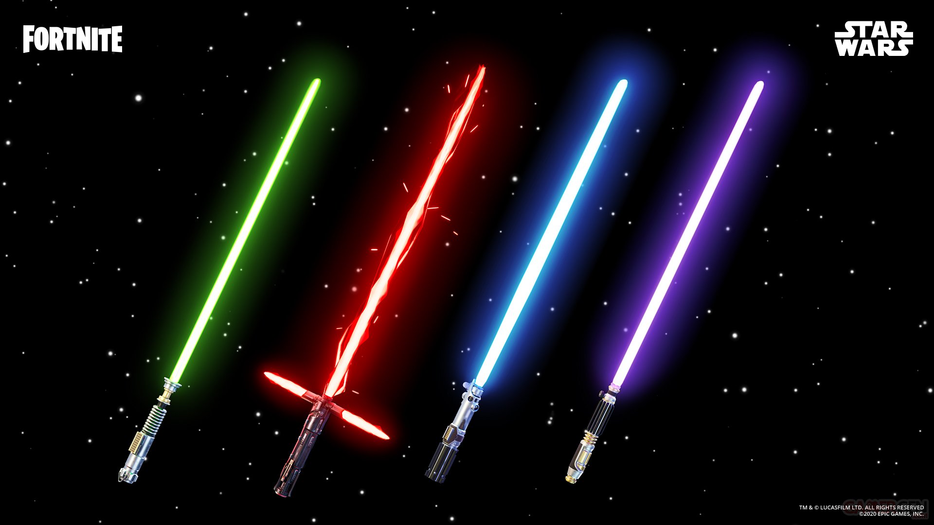 Fortnite : les sabres laser de retour dès maintenant pour le Star Wars Day  